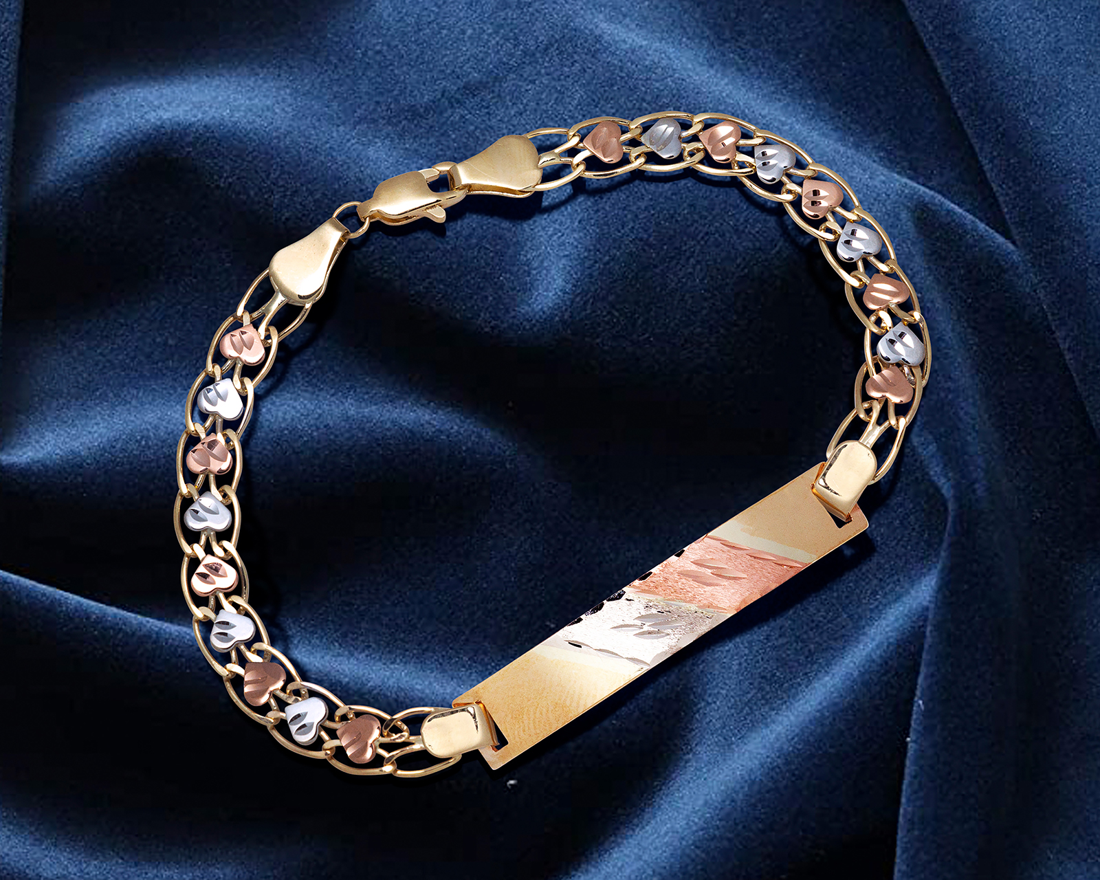 Foto 7 pulgar | Foto 6 | Pulsera de Oro 10K Sentimientos