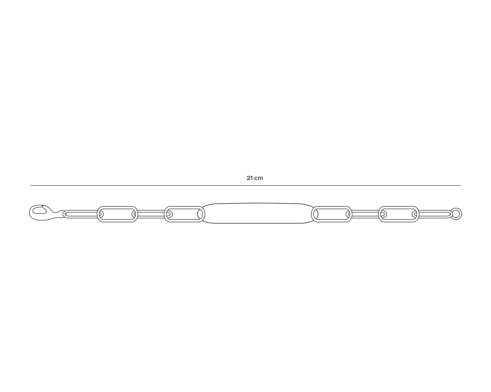 Foto 5 pulgar | Foto 4 | Pulsera de Plata Sahara