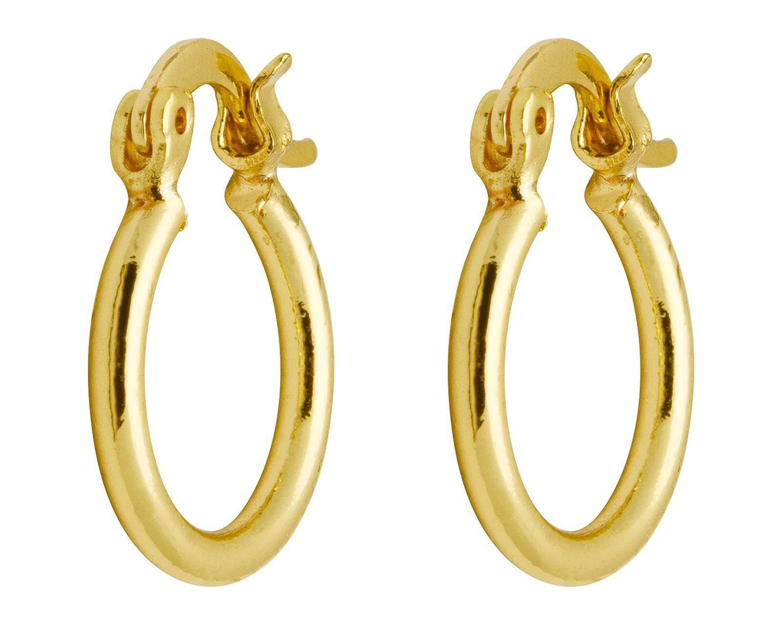 Foto 3 pulgar | Foto 2 | Coquetas de Chapa de Oro 18k Sentimientos