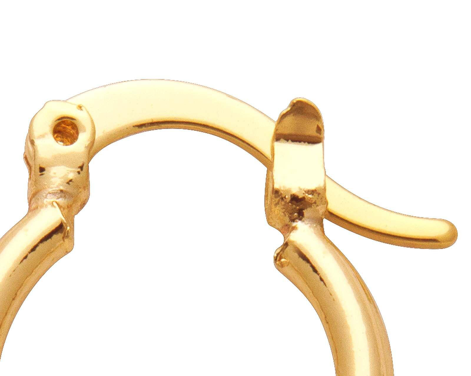 Foto 3 | Foto 3 | Coquetas de Chapa de Oro 18k Sentimientos