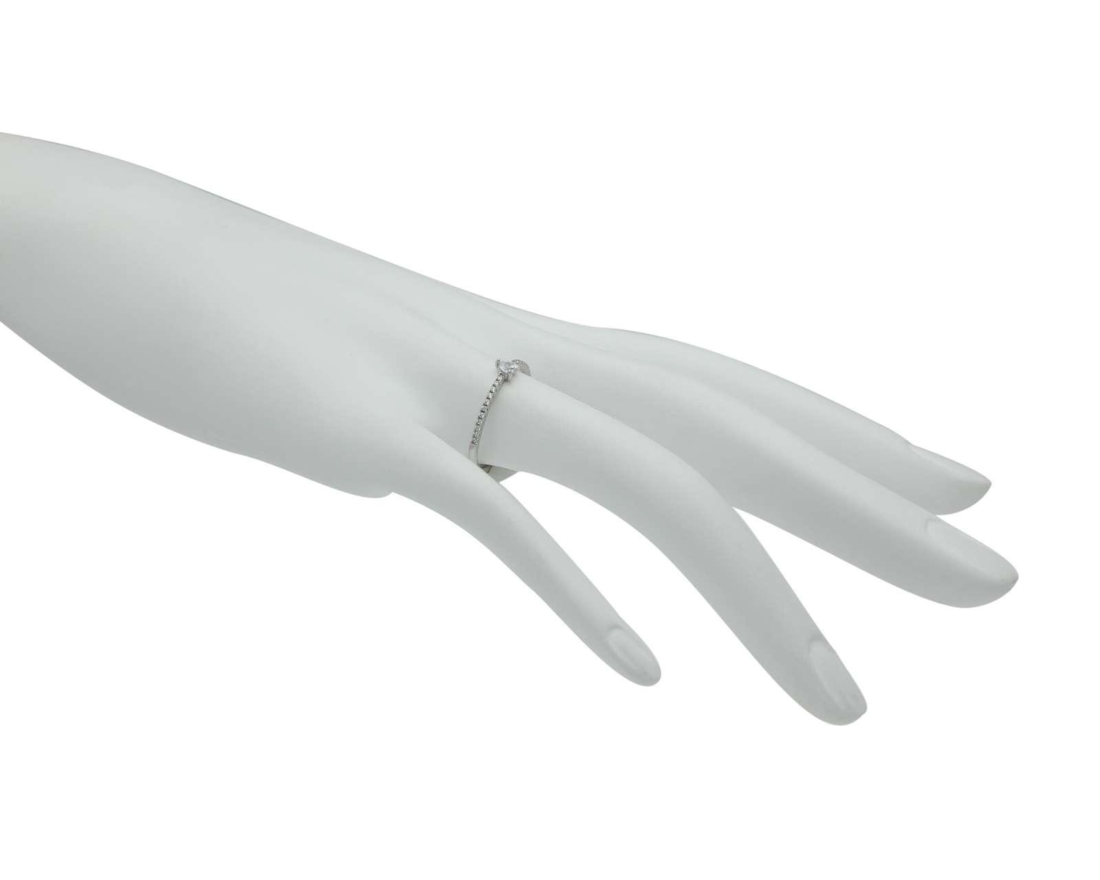 Foto 6 pulgar | Foto 5 | Anillo Corazón de Plata Sahara Nro 7-7.5