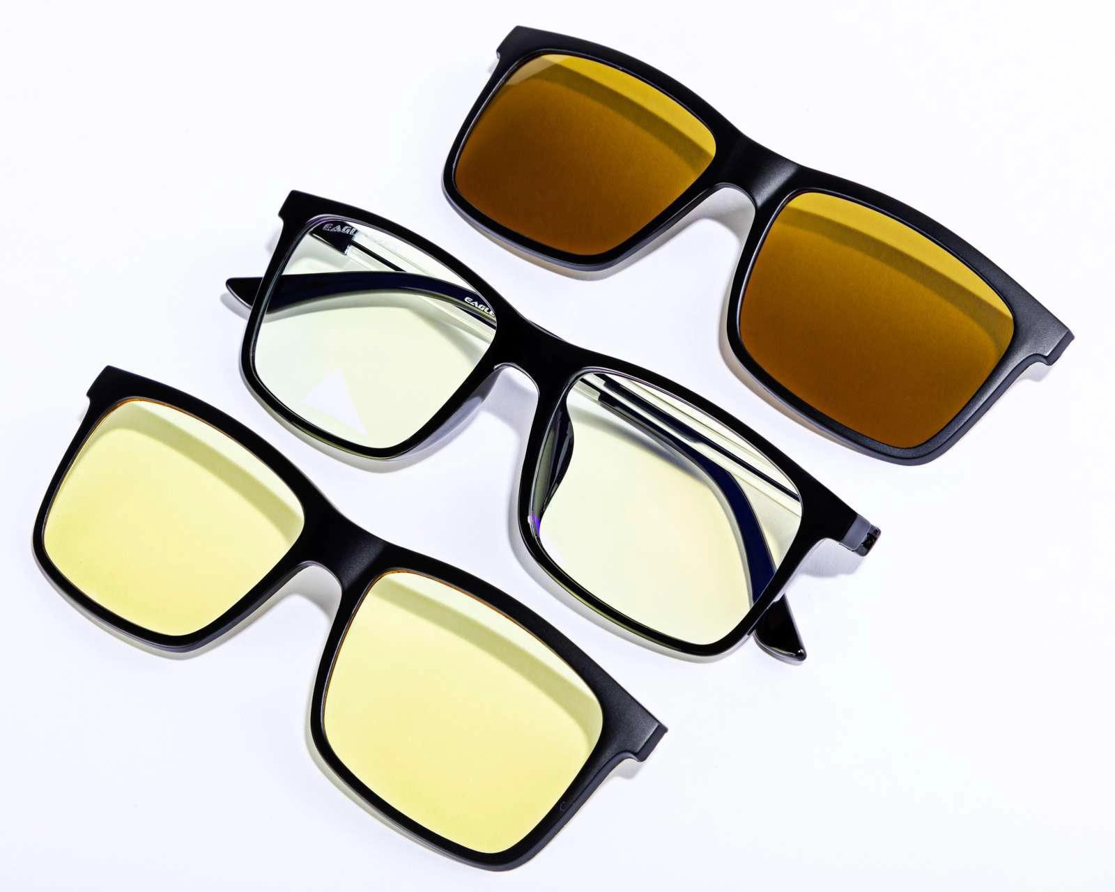 Foto 6 | Foto 6 | Lentes con Micas 3 en 1 Eagle Eyes Wayfarer Negro
