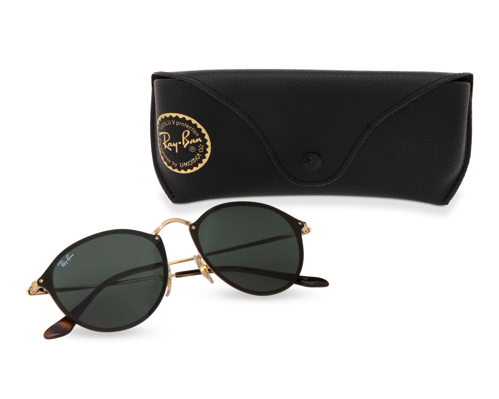 Foto 6 pulgar | Foto 5 | Lentes de Sol Ray Ban Redondos 0RB3574N001 Negro
