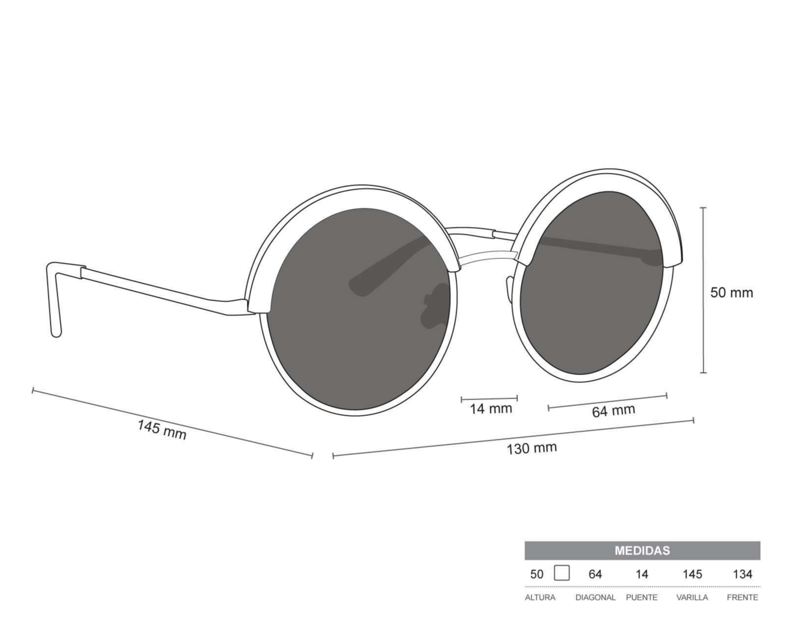 Foto 8 pulgar | Foto 7 | Lentes de Sol Ray Ban Redondos 0RB3574N001 Negro