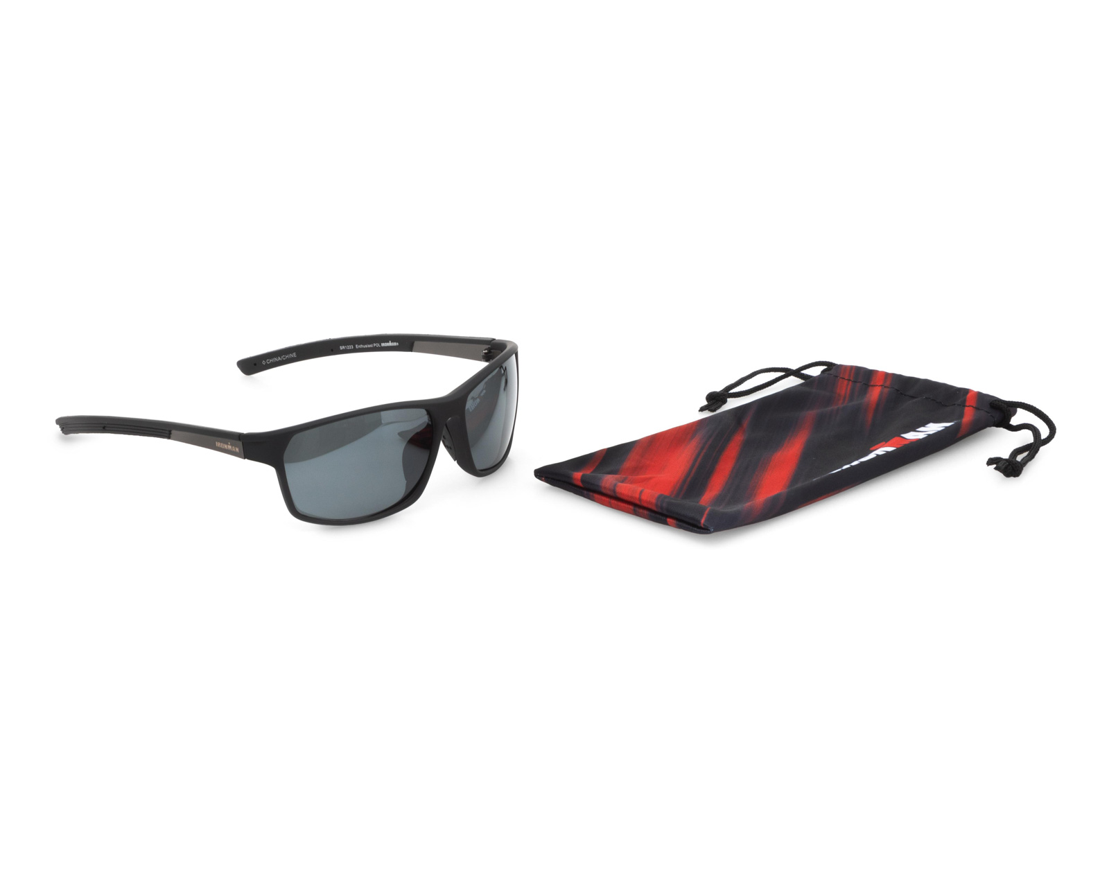 Foto 5 pulgar | Foto 4 | Lentes de Sol Iron Man Rectangulares Enthusiast Pol Negro