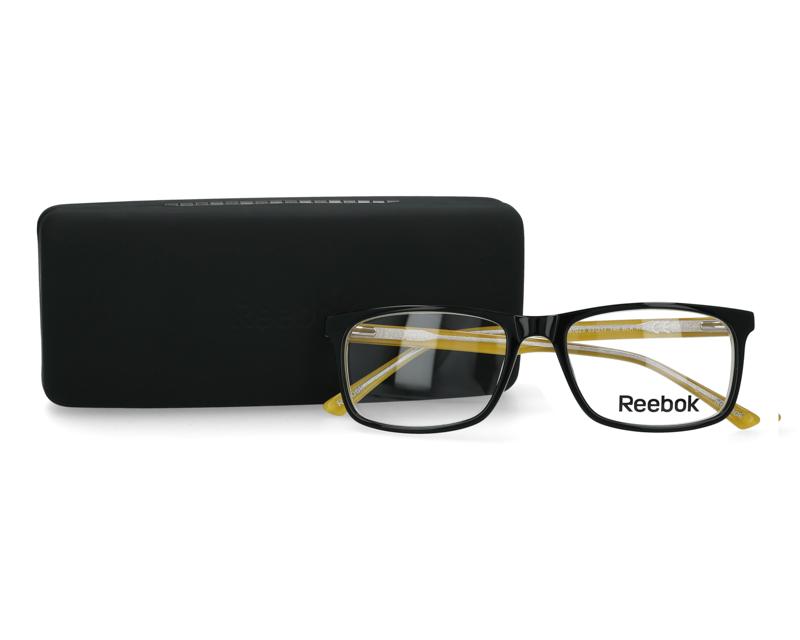 Foto 5 | Foto 5 | Armazón Oftálmico Reebok Rectangulares Negros