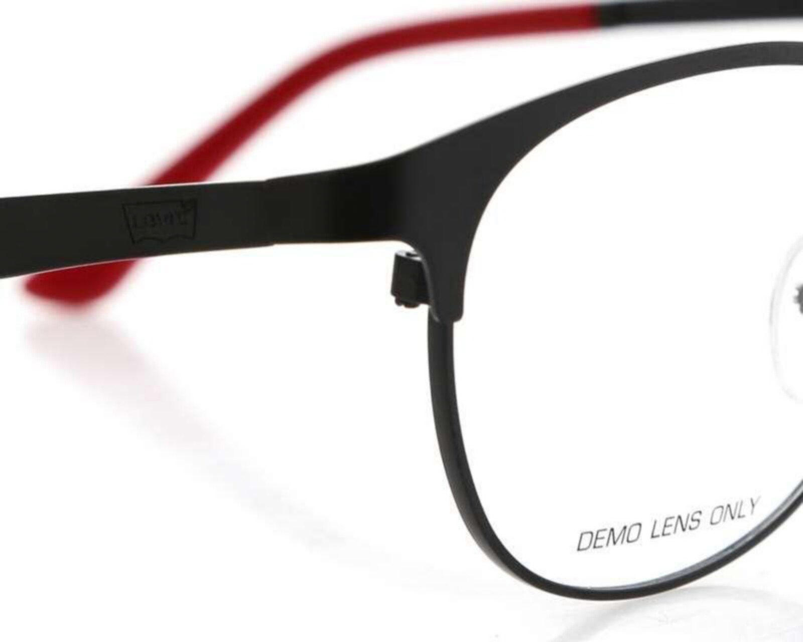 Foto 5 pulgar | Foto 4 | Armazón Oftálmico Levi's Redondos Negros