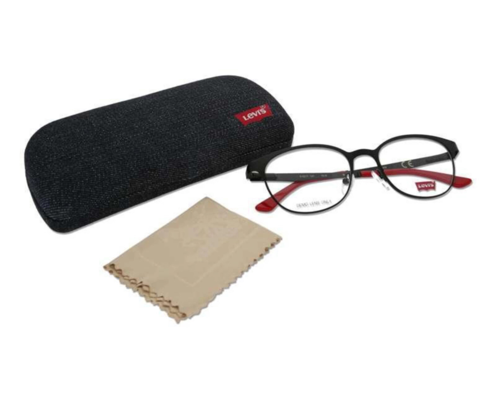 Foto 6 | Foto 6 | Armazón Oftálmico Levi's Redondos Negros