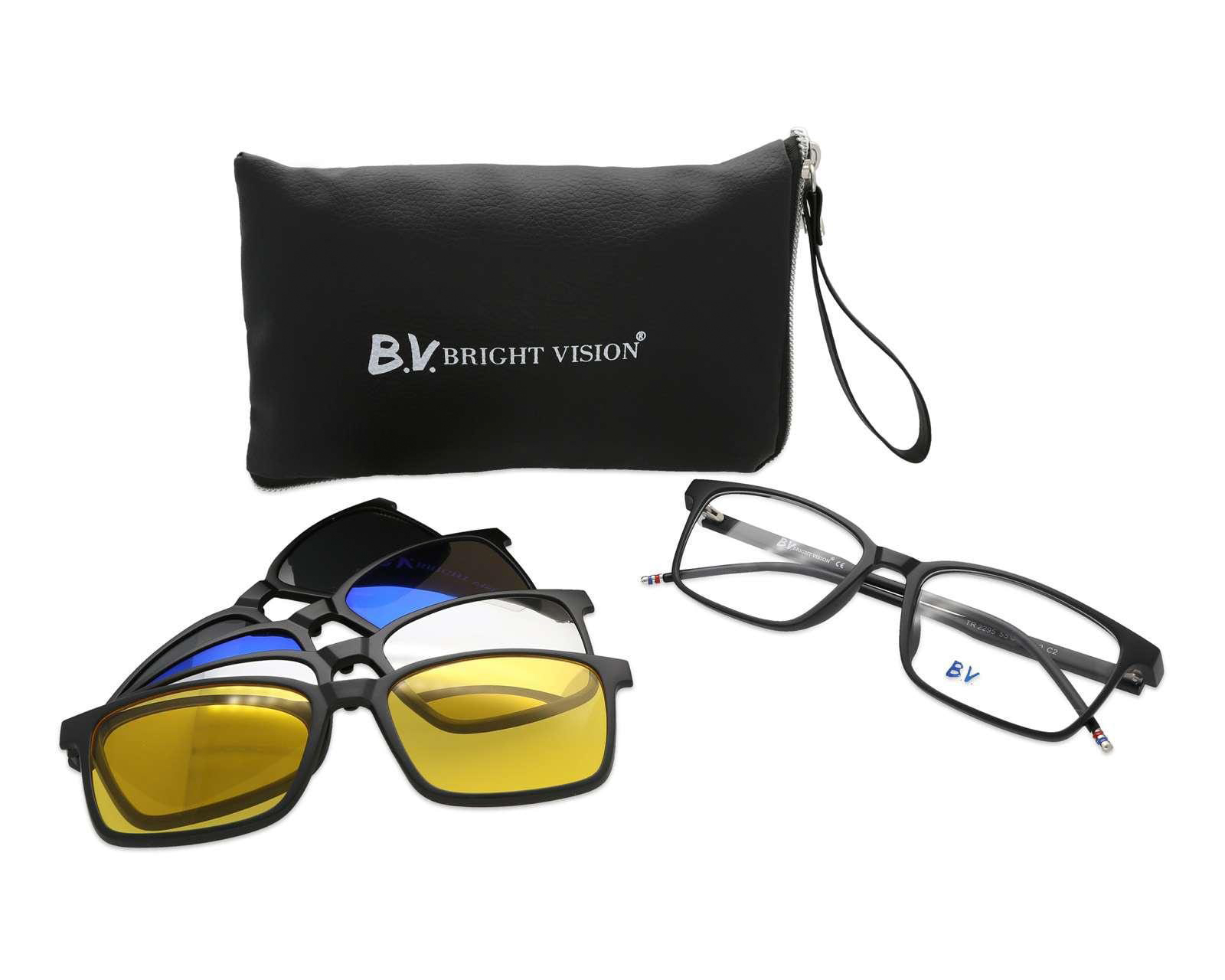 Foto 6 | Foto 6 | Armazón Oftálmico Bright Vision Rectangulares Negros