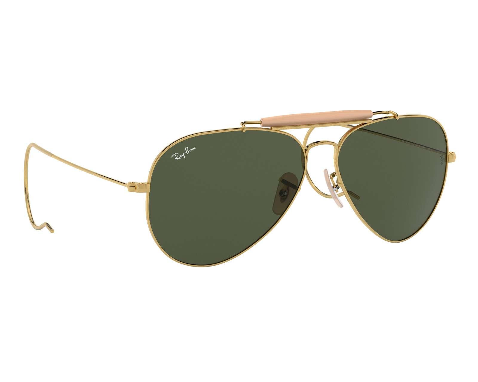 Foto 1 | Foto 1 | Lentes de Sol Ray Ban Aviador color Dorado