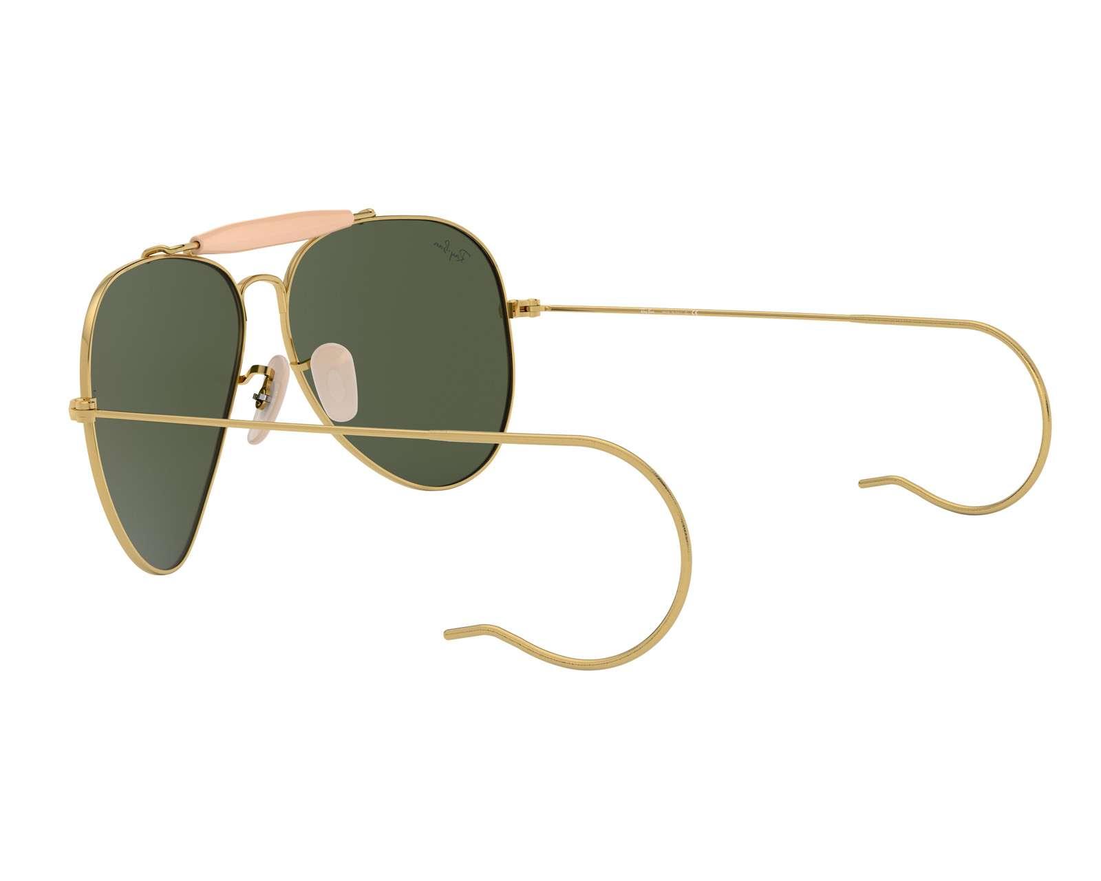 Foto 5 | Foto 5 | Lentes de Sol Ray Ban Aviador color Dorado