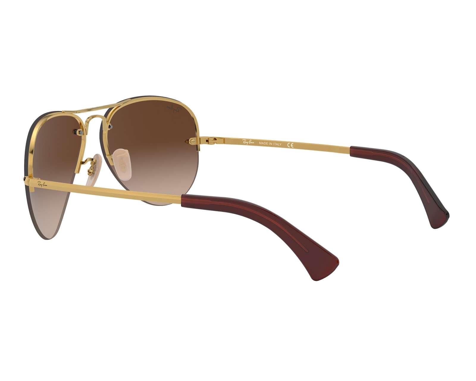 Foto 5 | Foto 5 | Lentes de Sol Ray Ban Aviador Dorado
