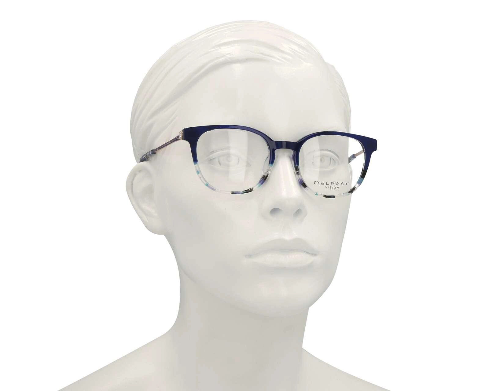 Foto 6 | Foto 6 | Armazón Oftálmico Melrose Cuadrado Azul