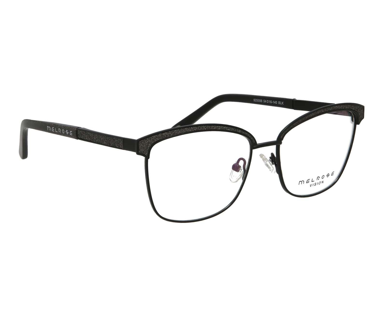 Armazón Oftálmico Melrose Cuadrado Negro