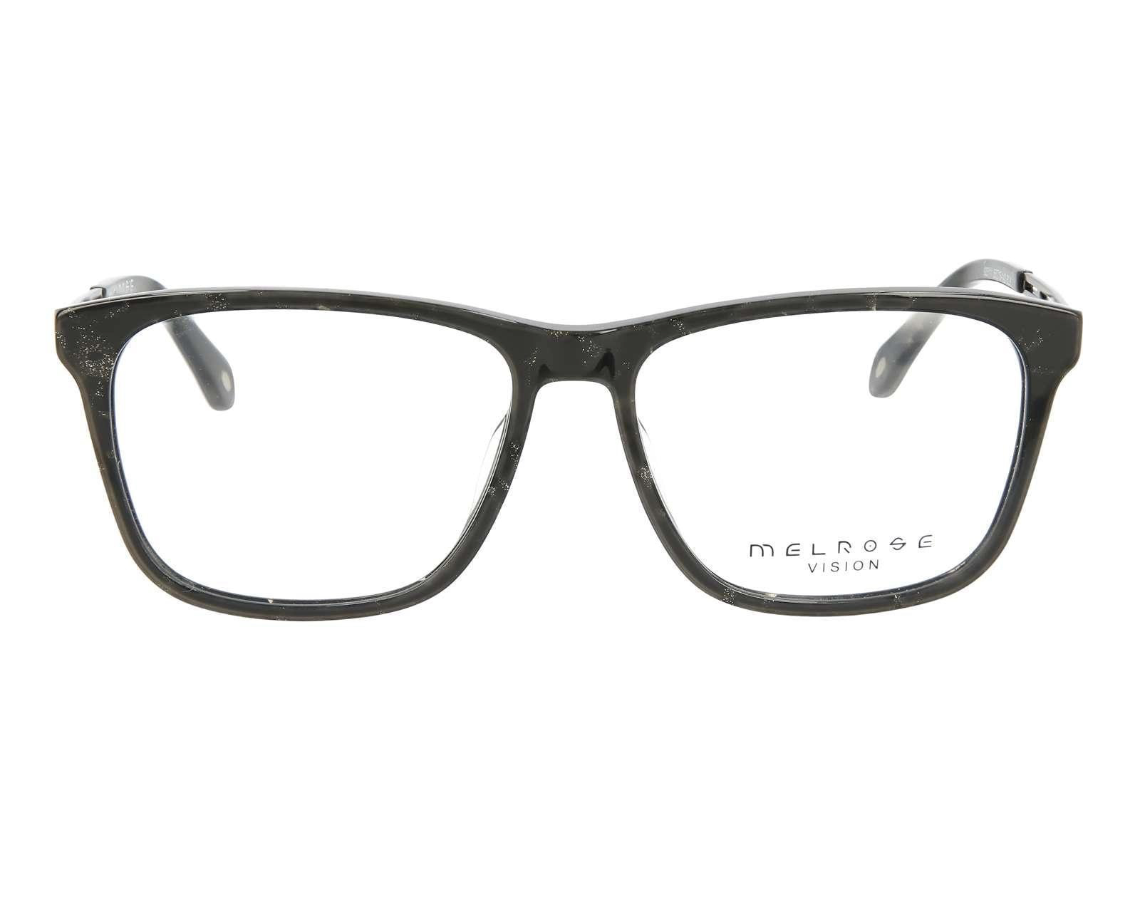 Foto 3 pulgar | Foto 2 | Armazón Oftálmico Melrose Cuadrado Negro/Dorado