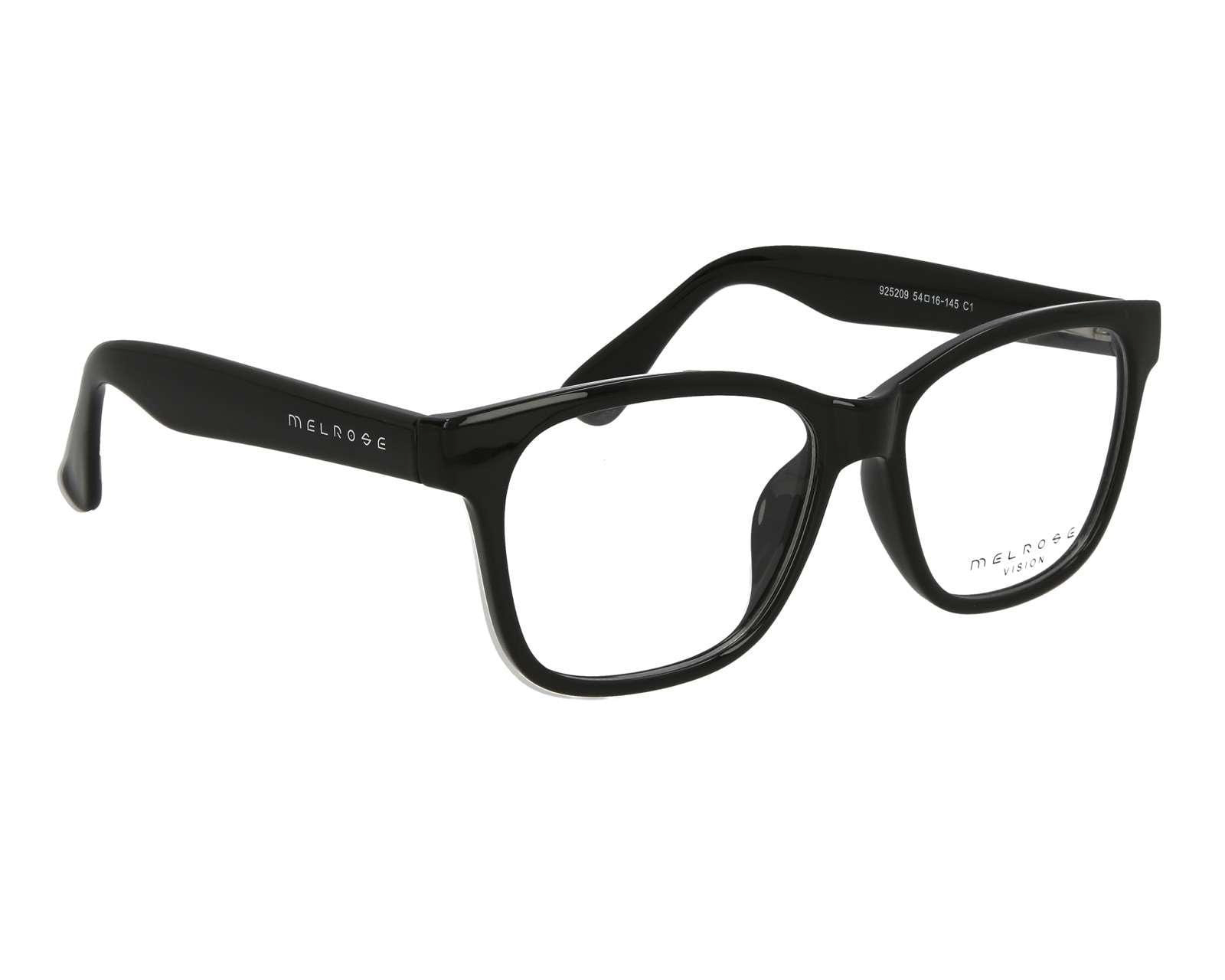 Armazón Oftálmico Melrose Cuadrado Negro