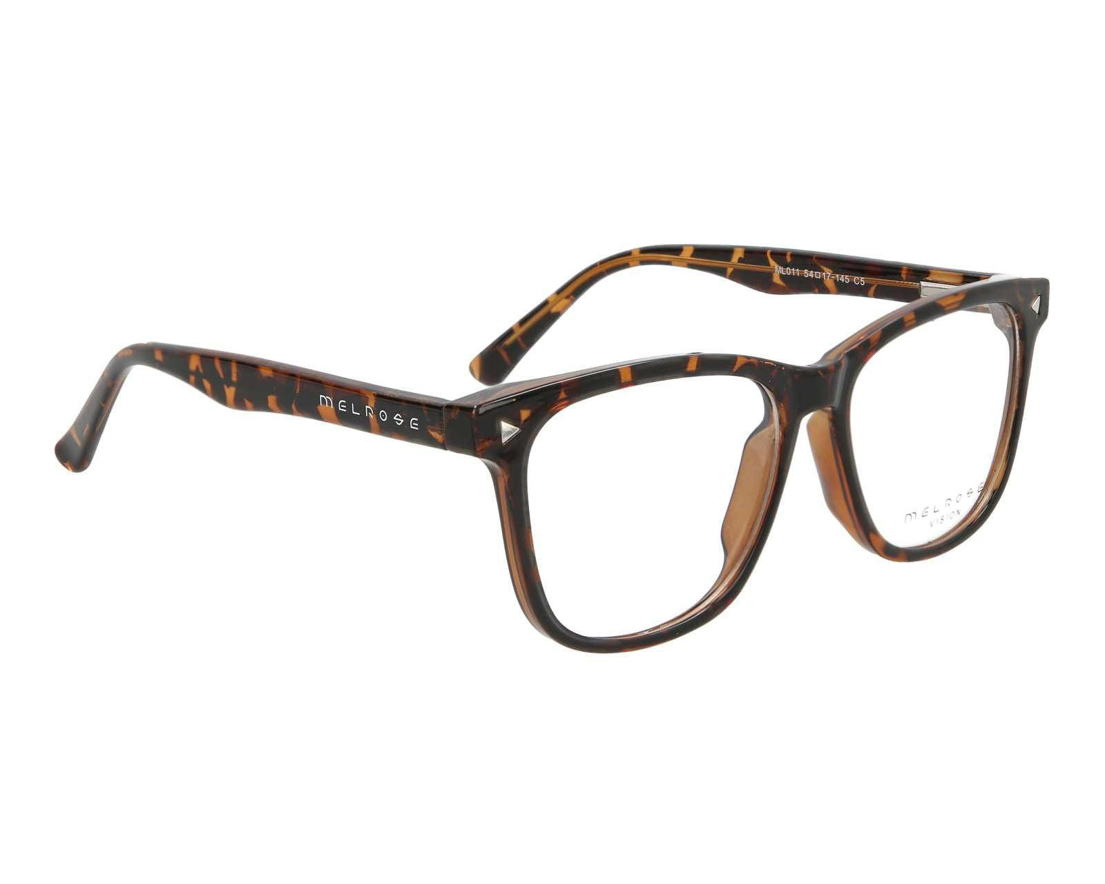 Armazón Oftálmico Melrose Cuadrado Café