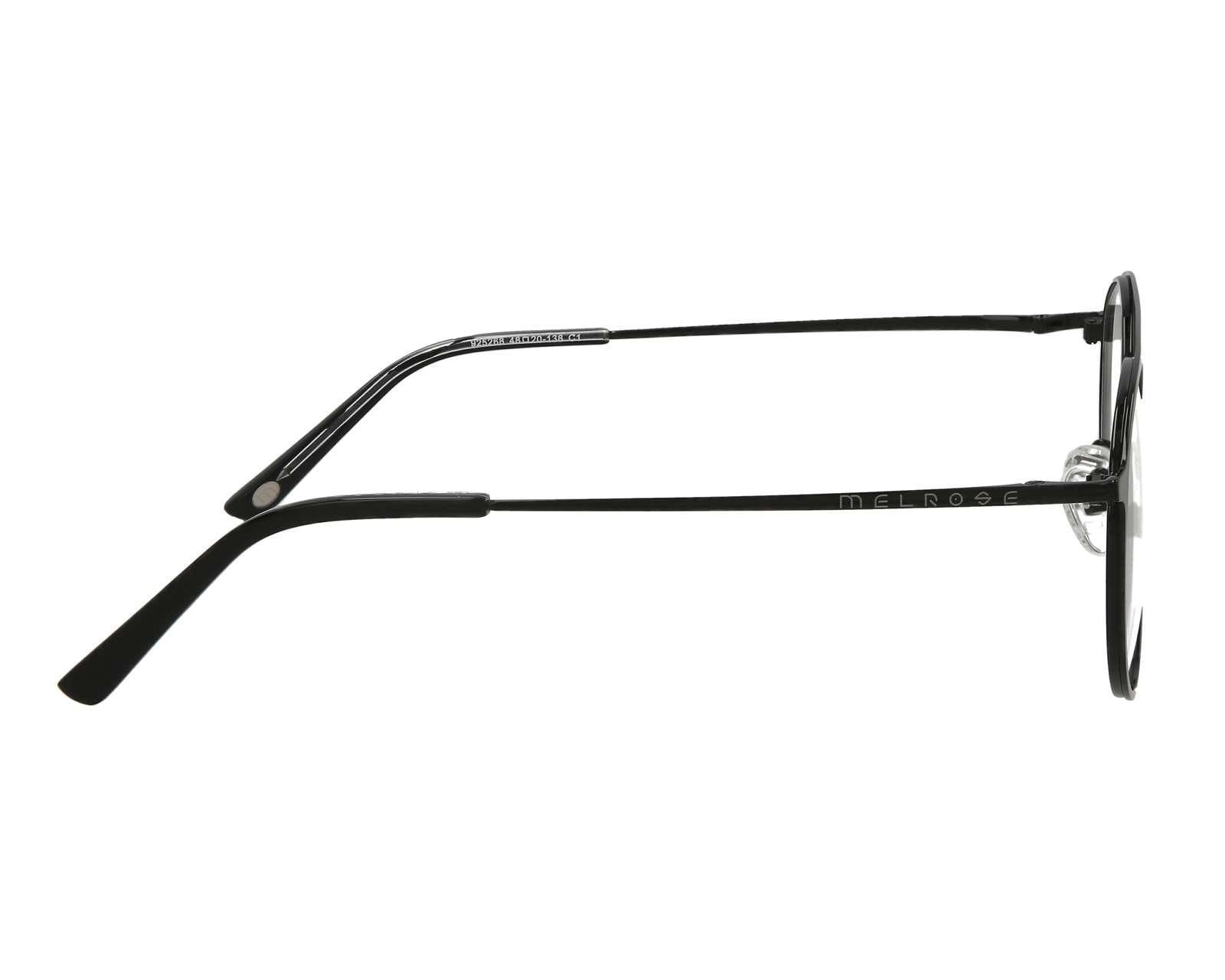 Foto 4 pulgar | Foto 3 | Armazón Oftálmico Melrose Redondo Negro