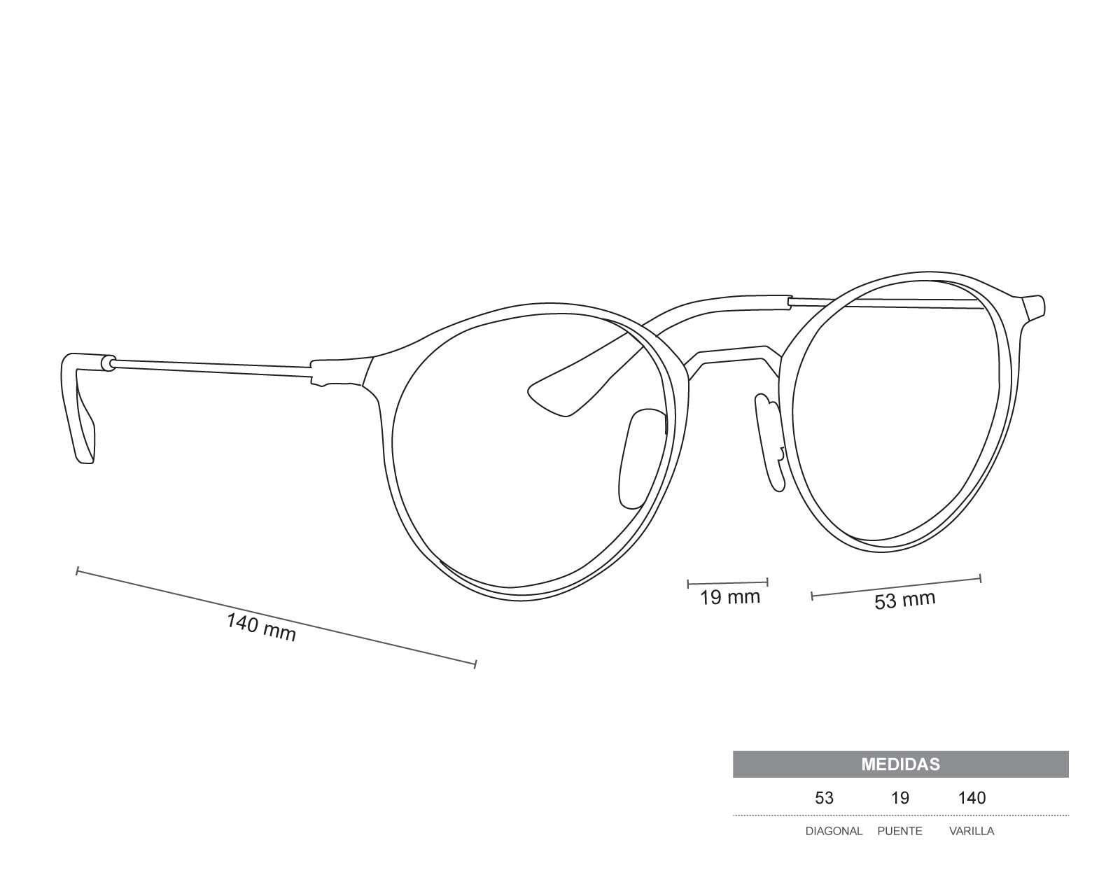 Foto 5 | Foto 5 | Armazón Oftálmico Ray Ban Redondos Azules