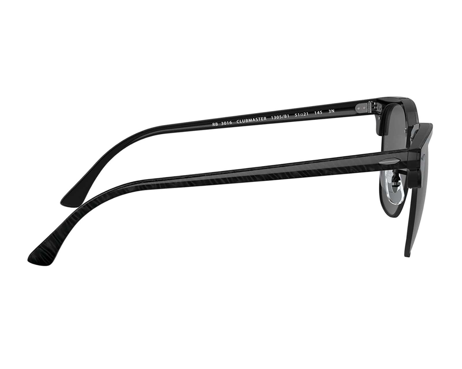 Foto 4 pulgar | Foto 3 | Lentes de Sol Unisex Ray-Ban Clubmaster 0RB3016 1305B151 Negro