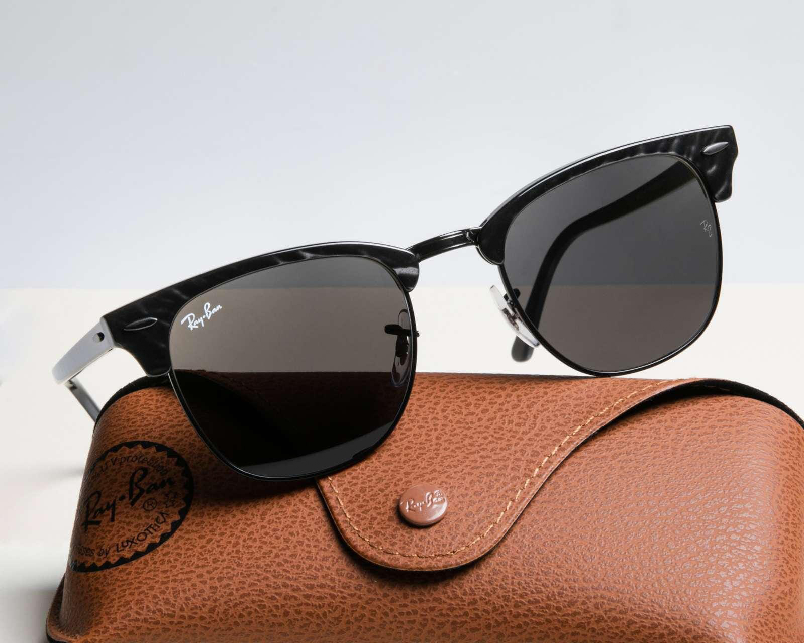 Foto 6 pulgar | Foto 5 | Lentes de Sol Unisex Ray-Ban Clubmaster 0RB3016 1305B151 Negro