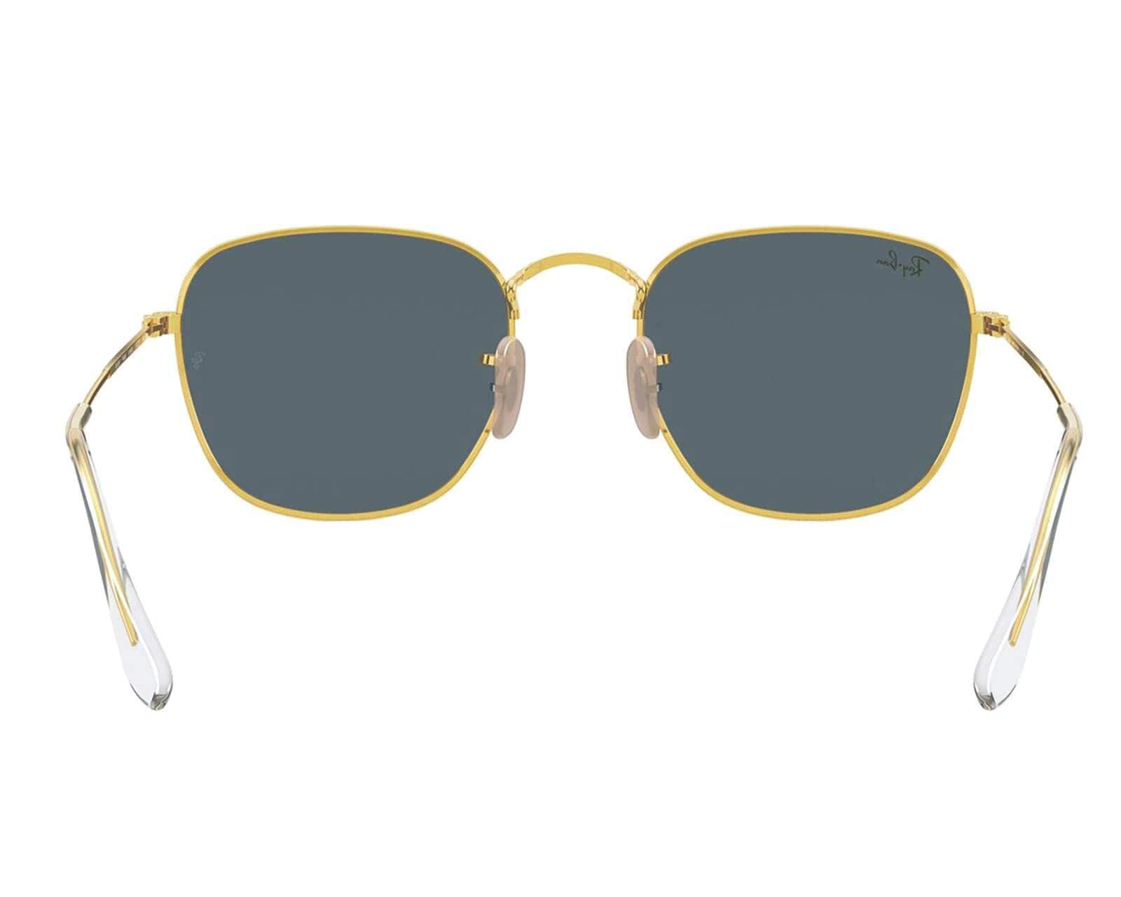 Foto 5 pulgar | Foto 4 | Lentes de Sol Unisex Ray-Ban Frank 0RB3857 9196R551 Azul y Dorado