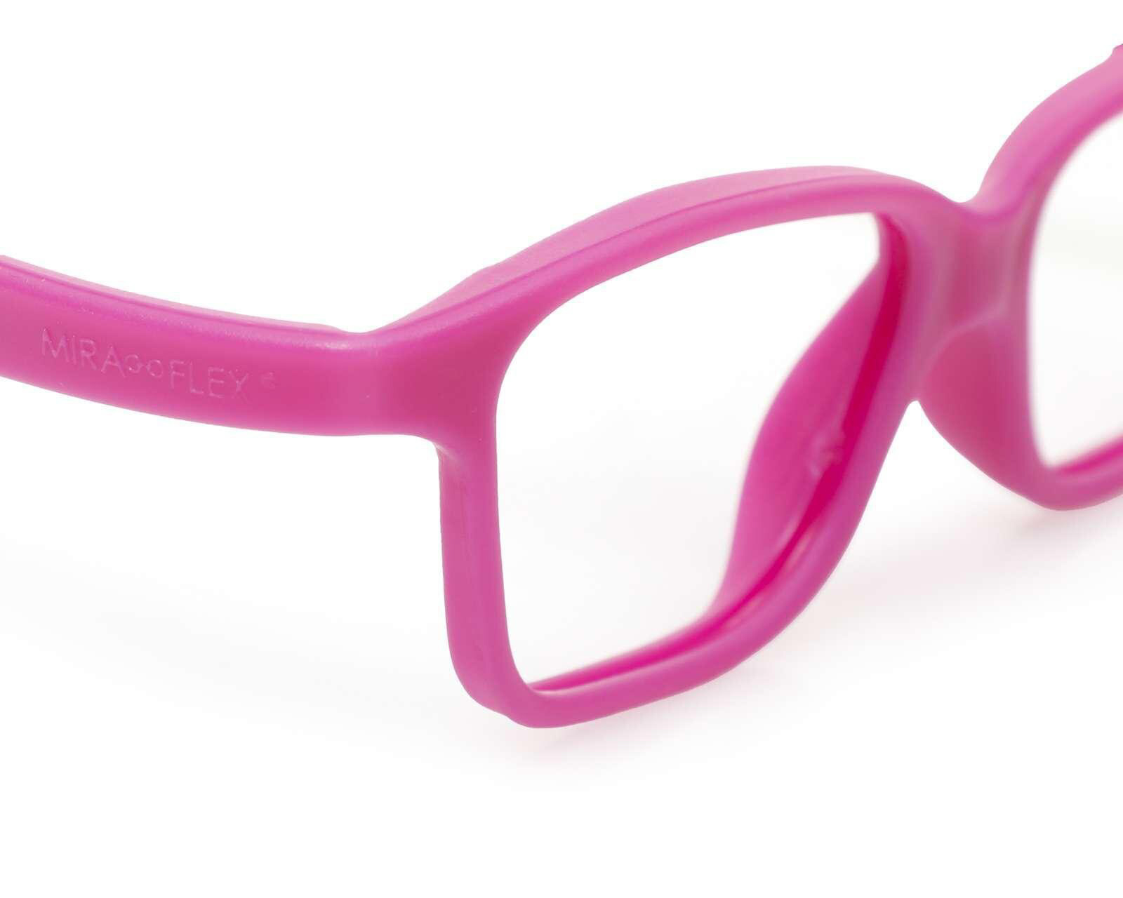 Foto 3 | Foto 3 | Armazón Oftálmico para Niños Miraflex Cuadrado Rosa