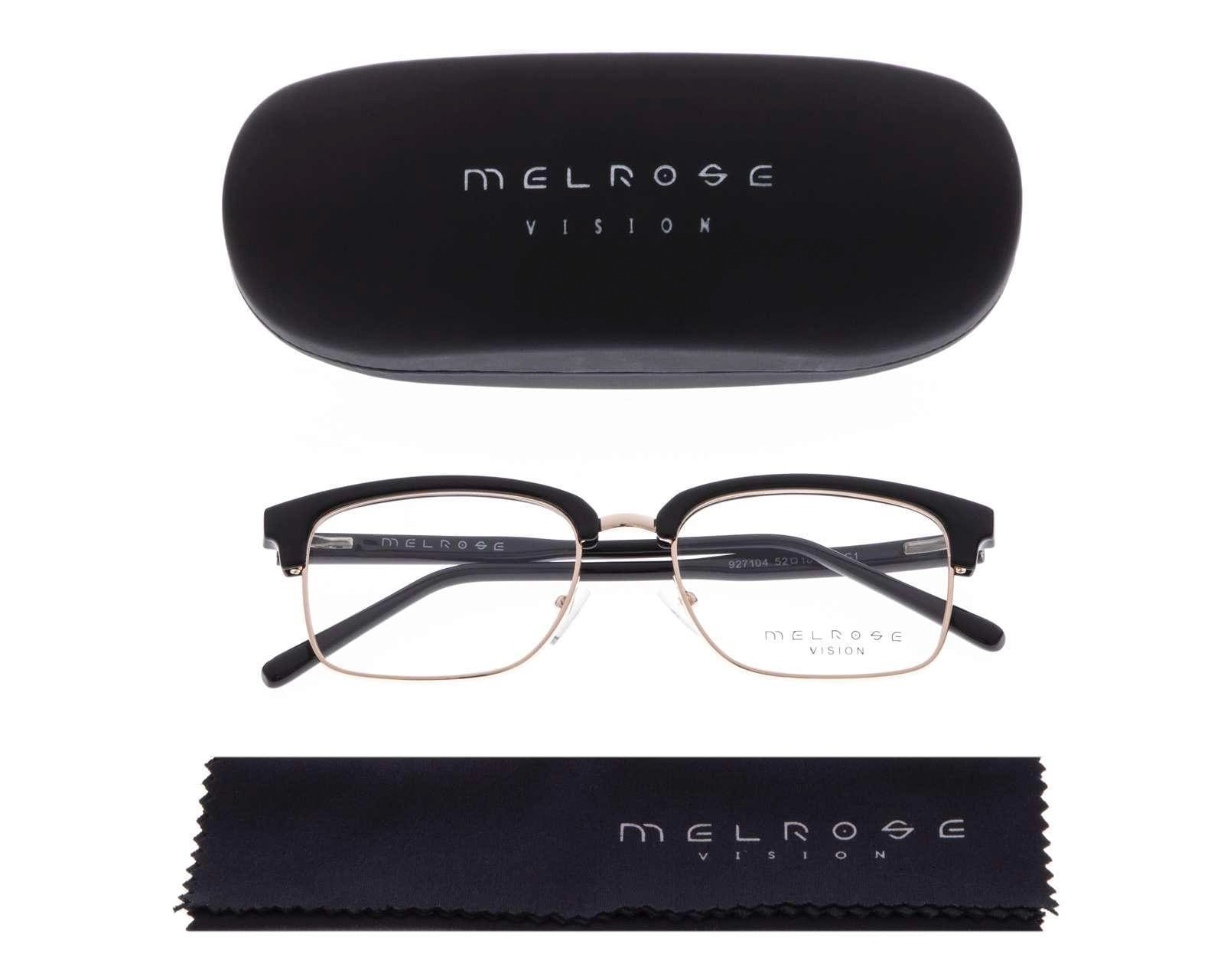 Foto 5 | Foto 5 | Armazón Oftálmico Melrose Cuadrado Negro