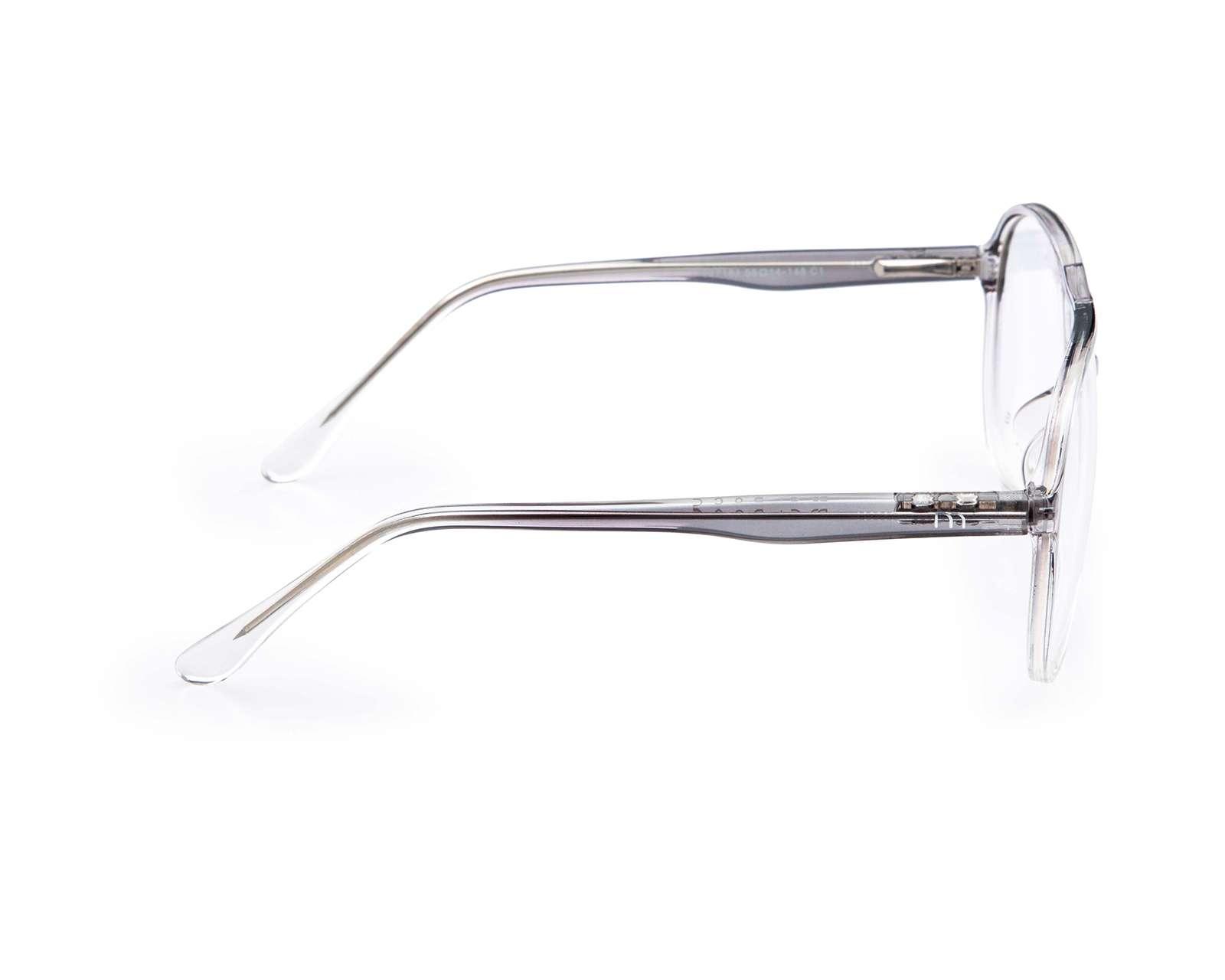 Foto 4 pulgar | Foto 3 | Armazón Oftálmico Melrose Aviador Gris