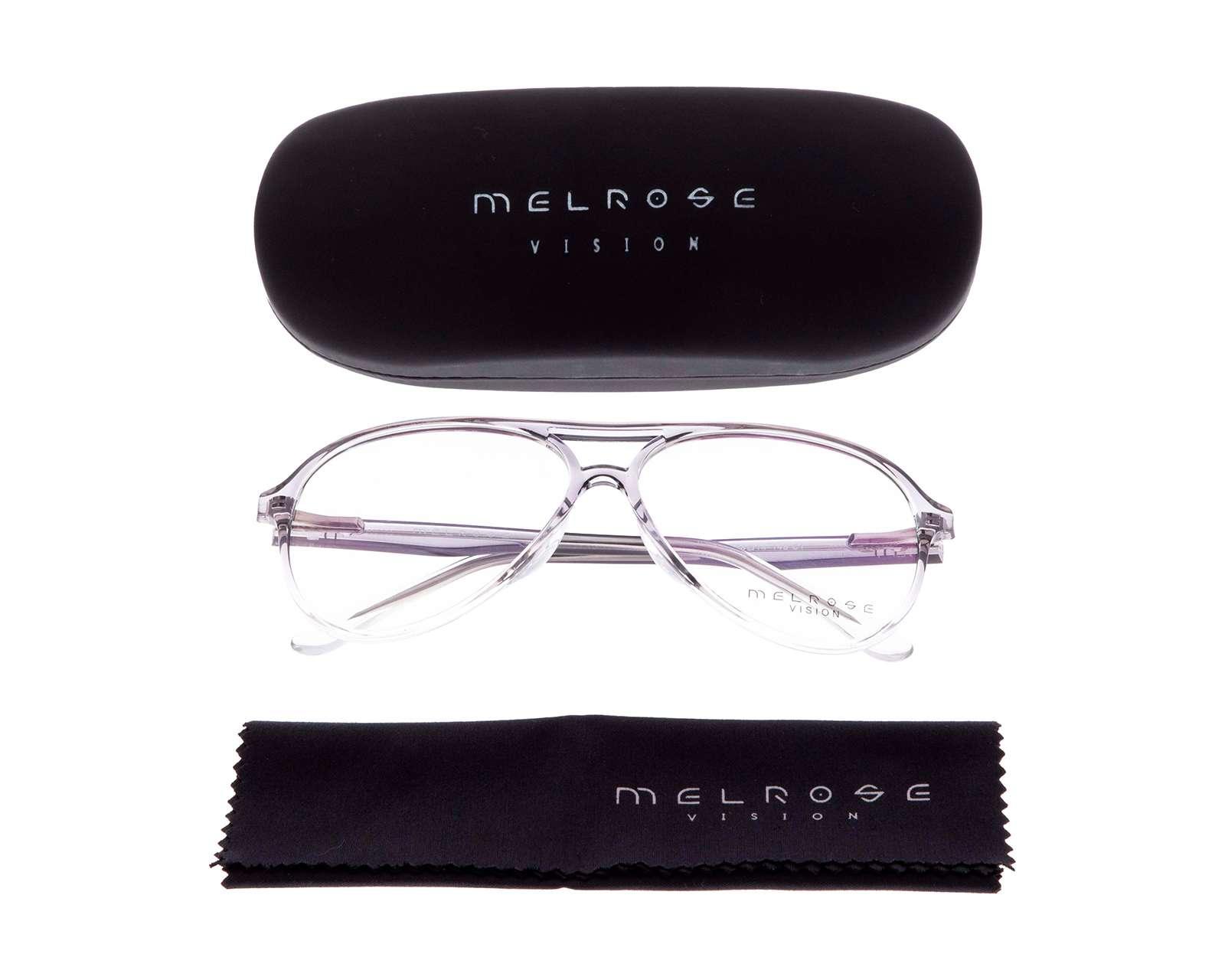 Foto 4 | Foto 5 | Armazón Oftálmico Melrose Aviador Gris