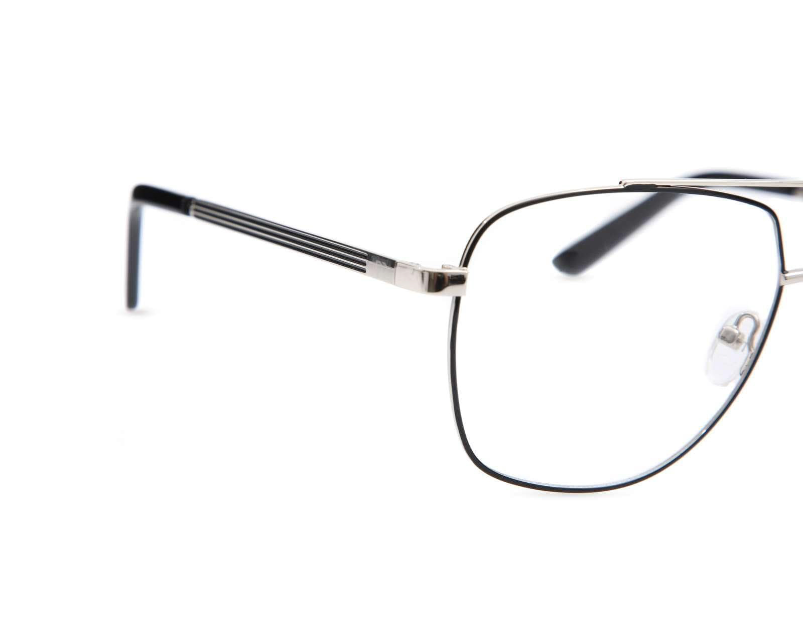 Foto 4 | Foto 4 | Armazón Oftálmico Melrose Cuadrado Plateado