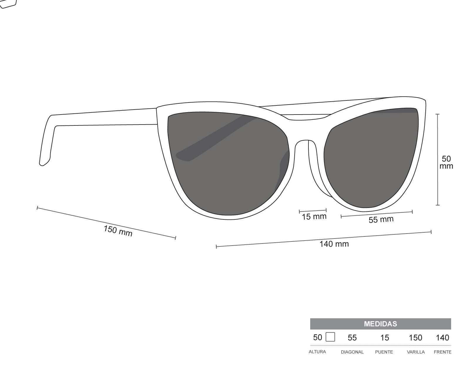 Foto 9 | Foto 9 | Lentes de Sol Melrose Cat Eye Negros