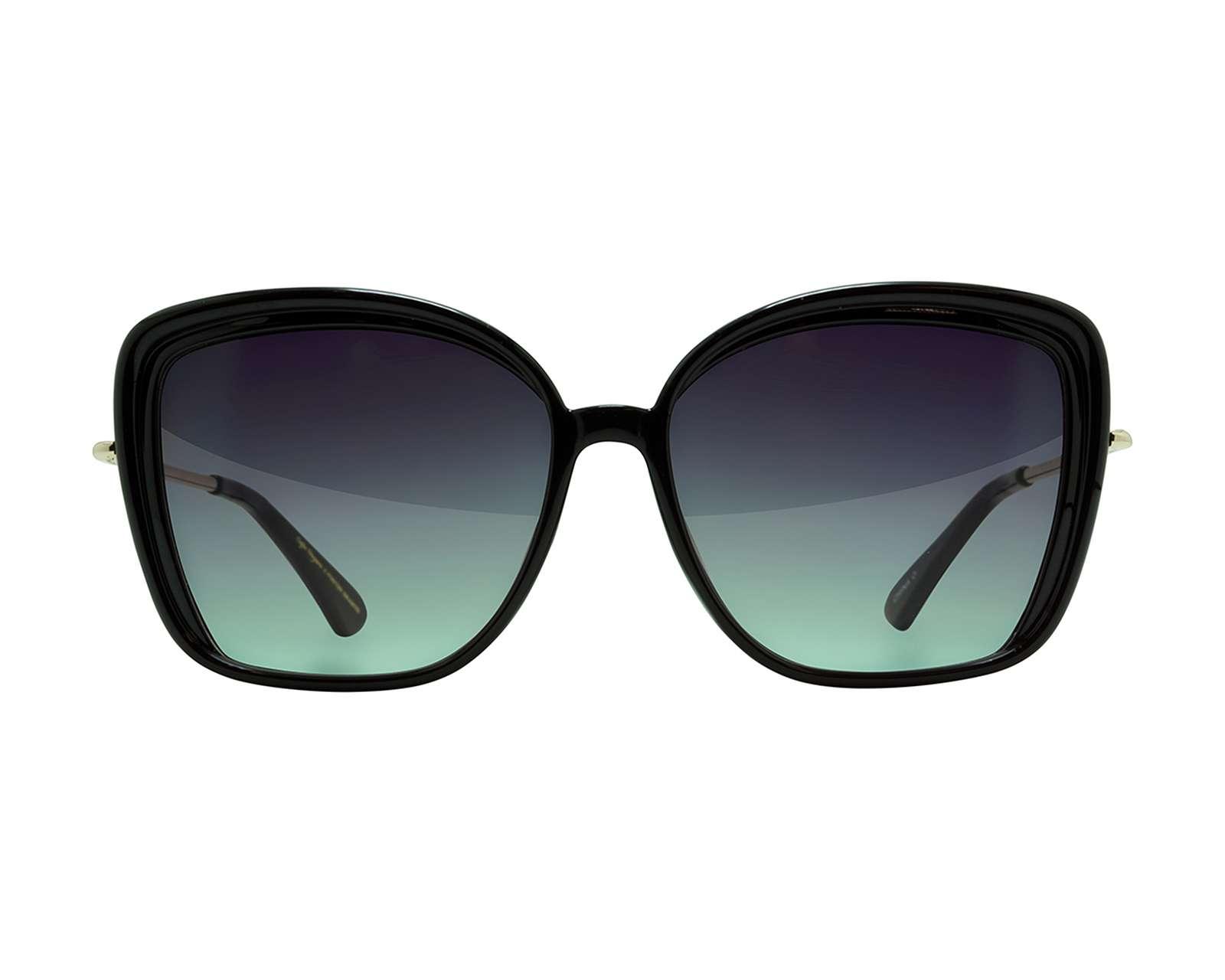 Foto 3 pulgar | Foto 2 | Lentes de Sol Sofia Vergara Cuadrados Celia BLK Dorados