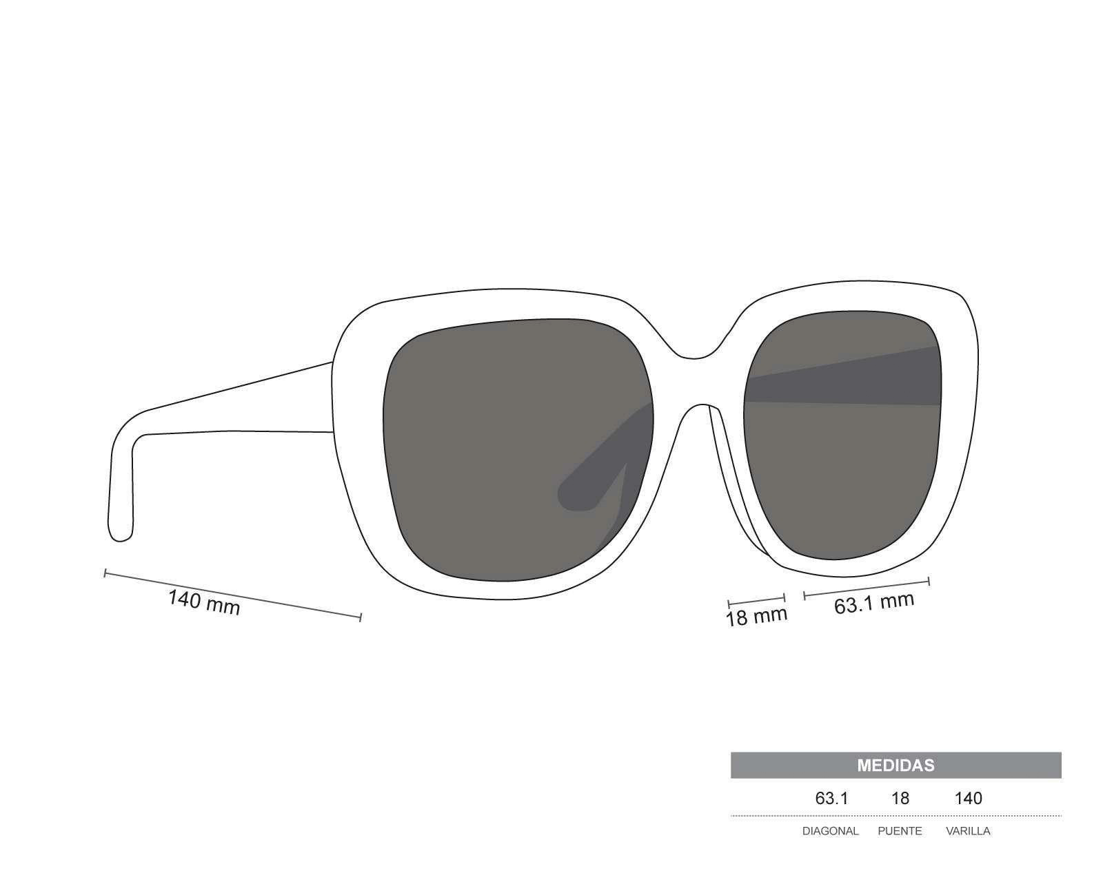 Foto 6 | Foto 6 | Lentes de Sol Michael Kors Cuadrados Manhasset Café