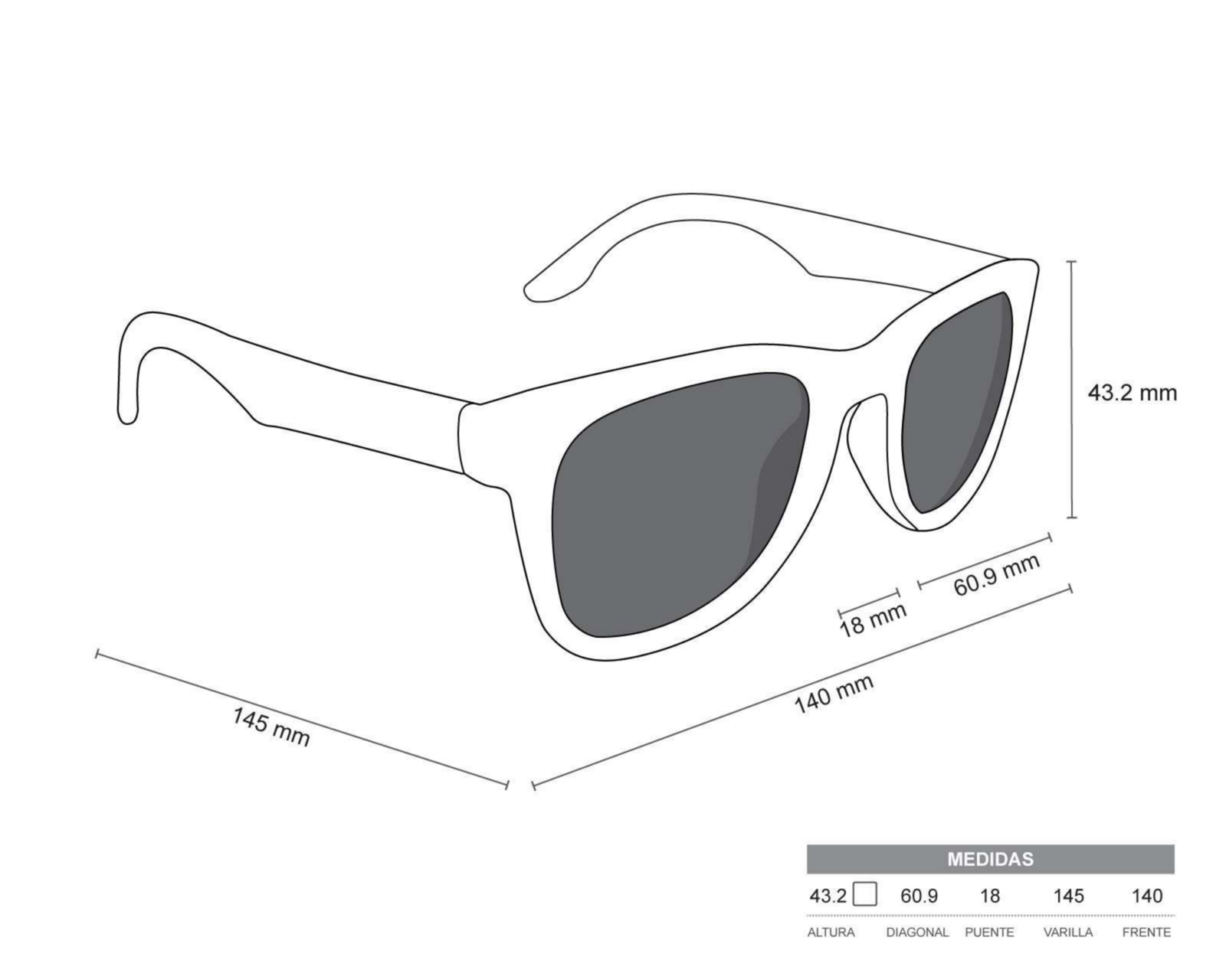 Foto 7 pulgar | Foto 6 | Lentes de Sol Ray Ban Wayfarer Negros