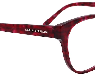 Foto 4 | Foto 4 | Armazón Oftálmico Sofia Vergara Redondos Rojos
