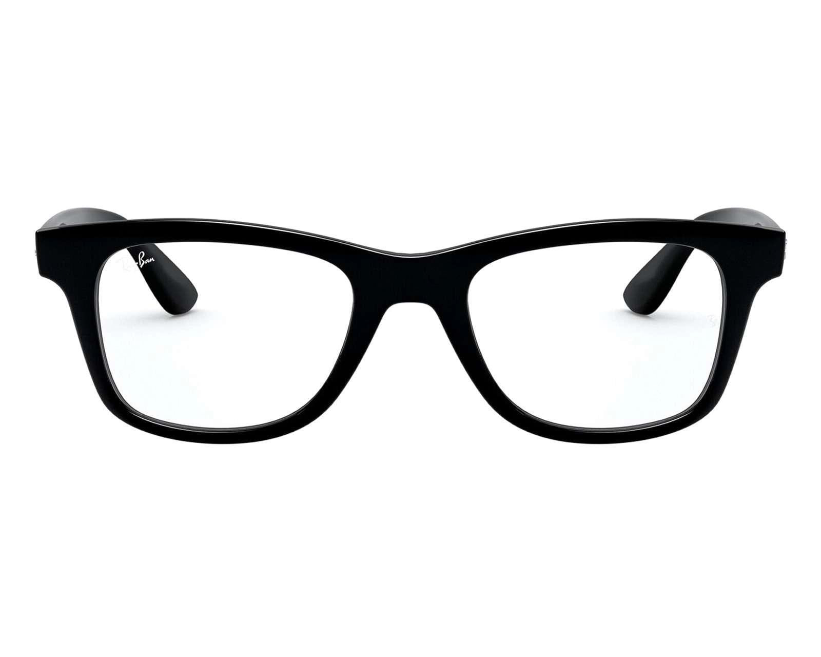 Foto 3 pulgar | Foto 2 | Armazón Oftálmico Ray-Ban Cuadrados Negros