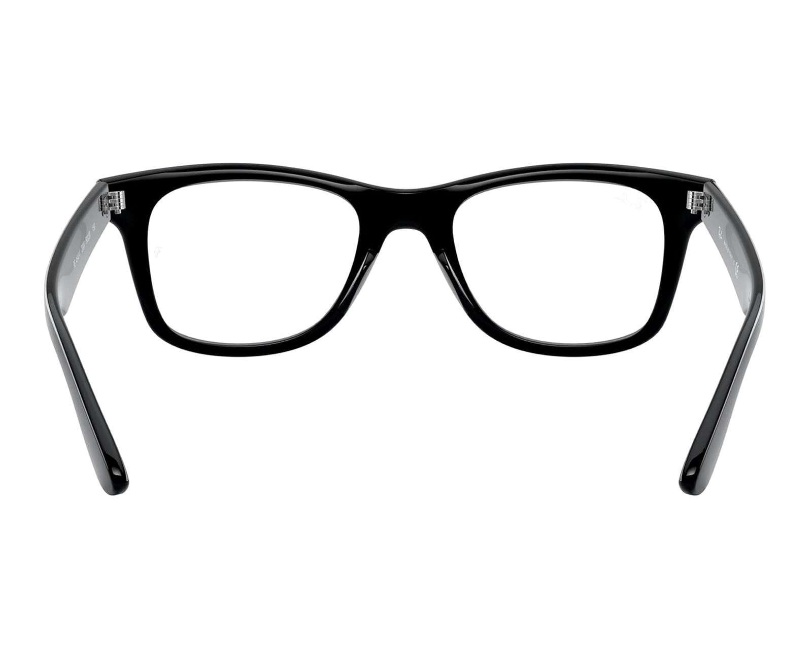 Foto 5 pulgar | Foto 4 | Armazón Oftálmico Ray-Ban Cuadrados Negros