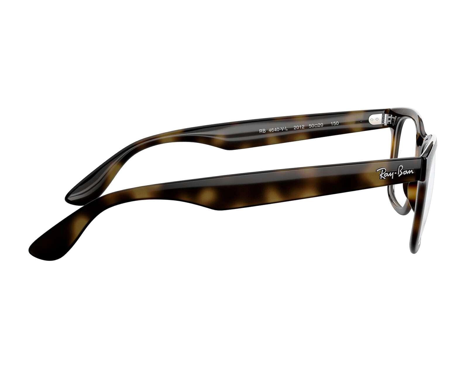Foto 4 pulgar | Foto 3 | Armazón Oftálmico Ray-Ban Cuadrado Café