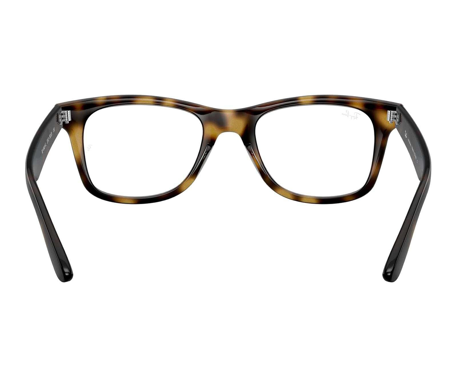 Foto 5 pulgar | Foto 4 | Armazón Oftálmico Ray-Ban Cuadrado Café