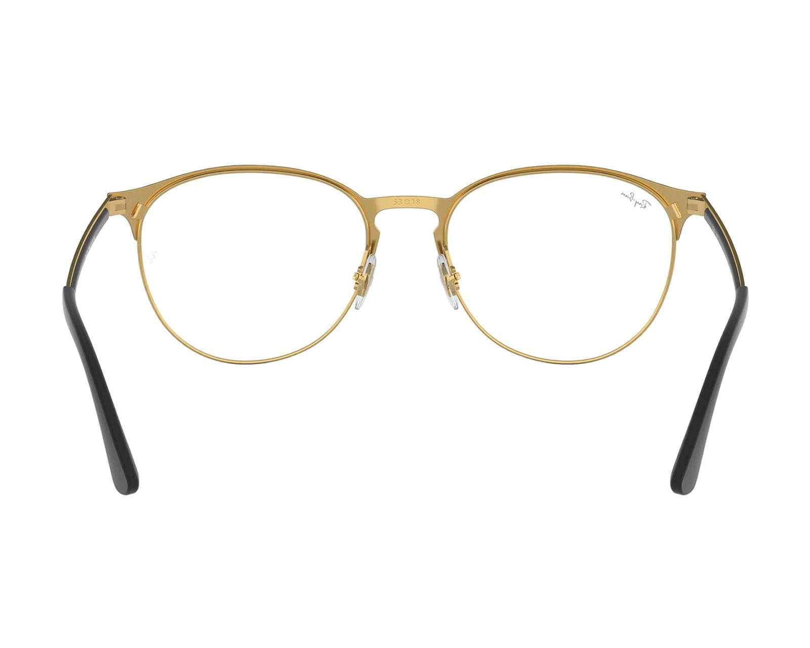 Foto 5 pulgar | Foto 4 | Armazón Oftálmico Ray-Ban Redondos Negros