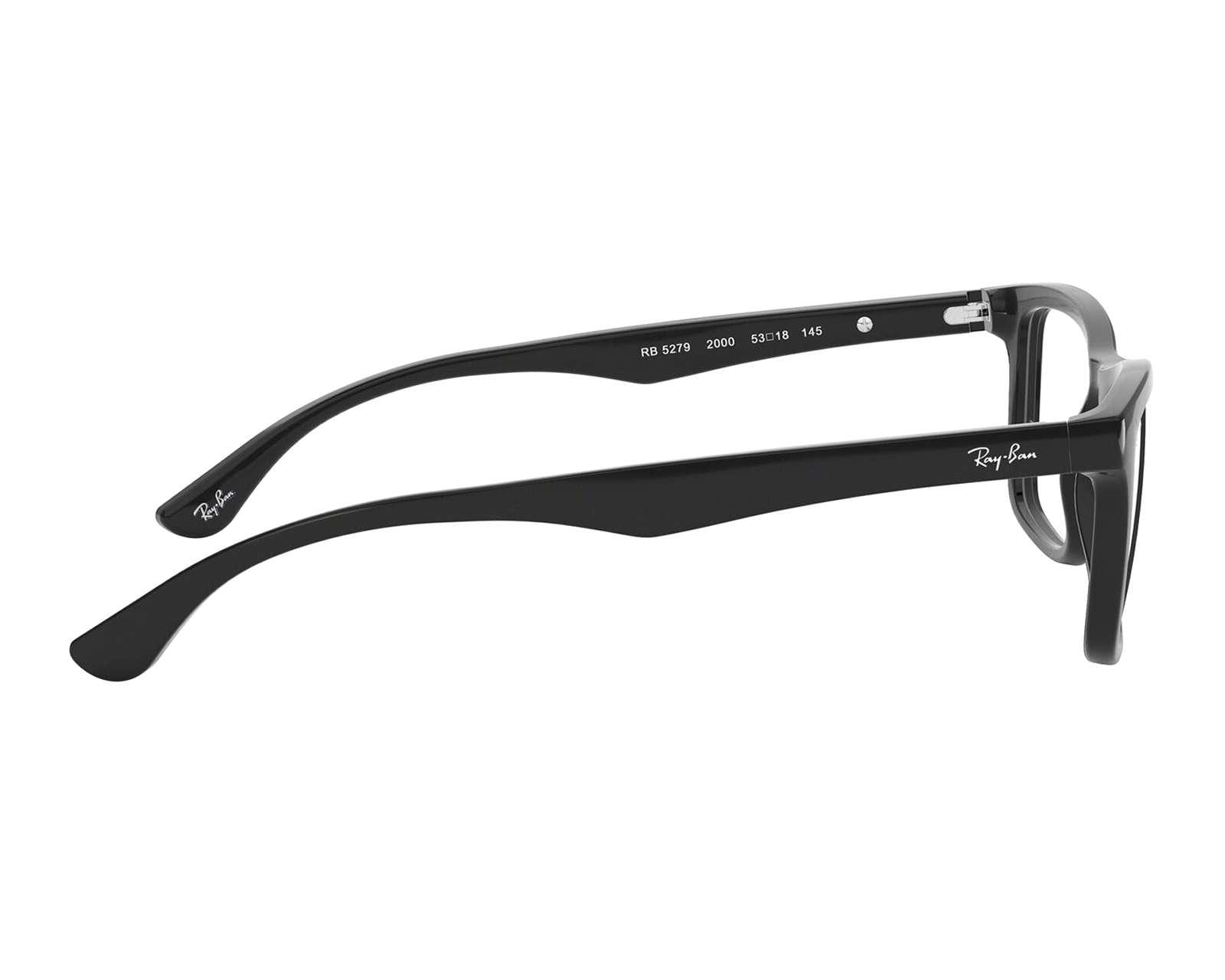 Foto 3 | Foto 3 | Armazón Oftálmico Ray-Ban Cuadrado Negro