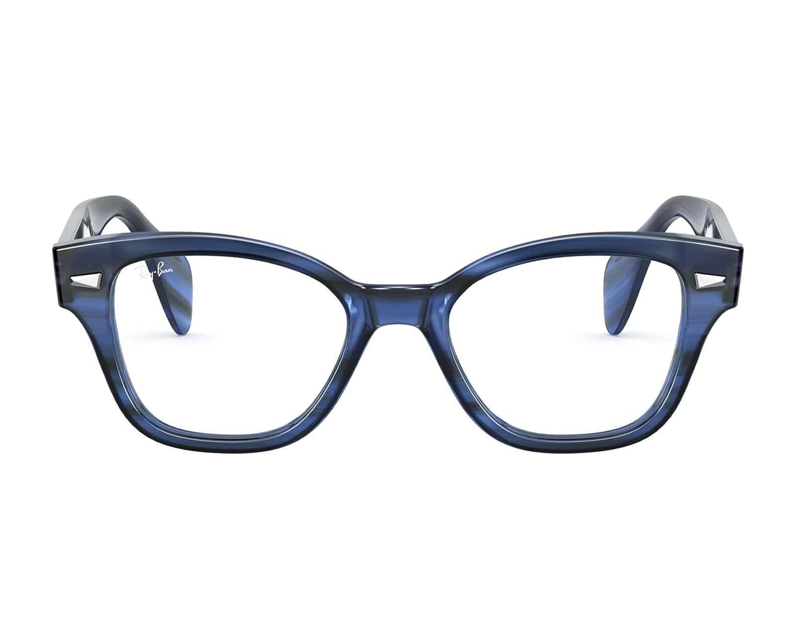 Foto 3 pulgar | Foto 2 | Armazón Oftálmico Ray-Ban Wayfarer Azul