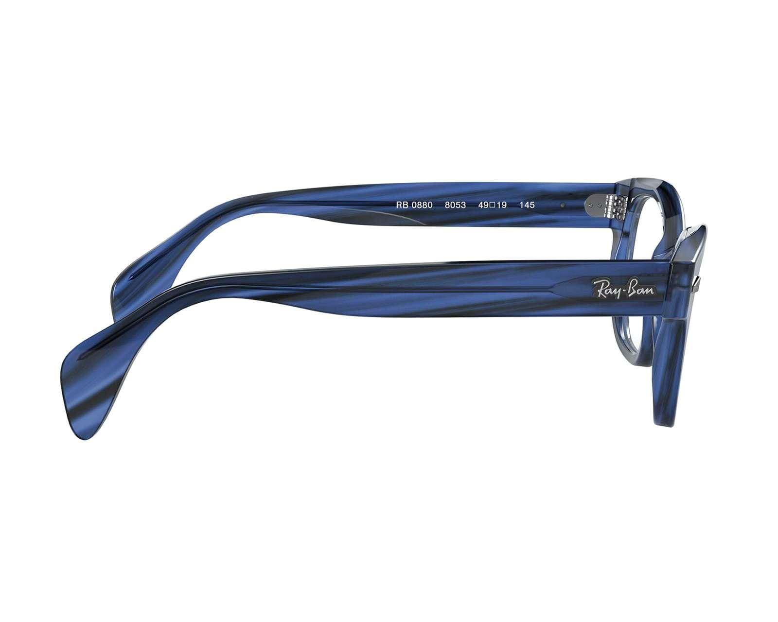 Foto 4 pulgar | Foto 3 | Armazón Oftálmico Ray-Ban Wayfarer Azul