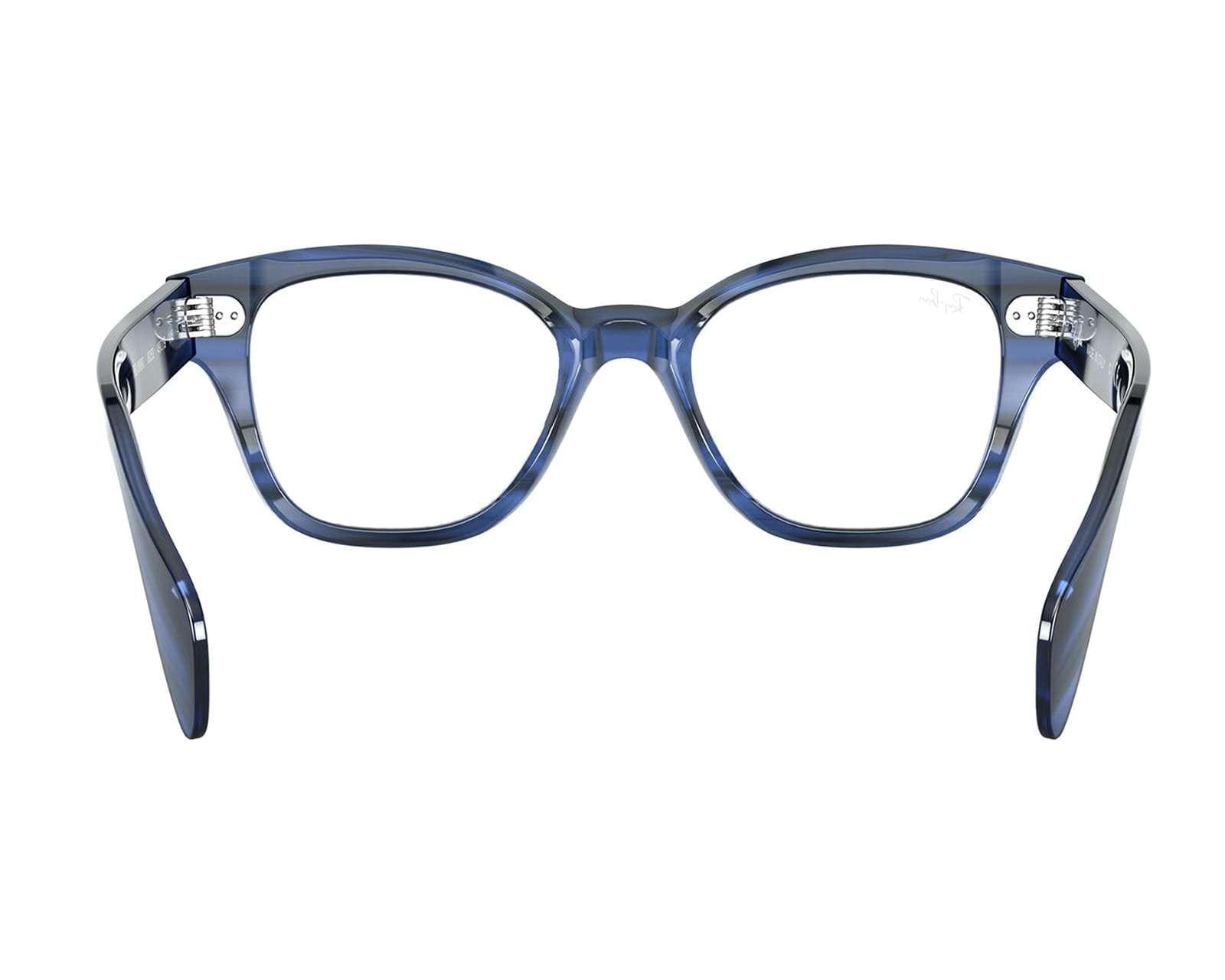 Foto 5 pulgar | Foto 4 | Armazón Oftálmico Ray-Ban Wayfarer Azul