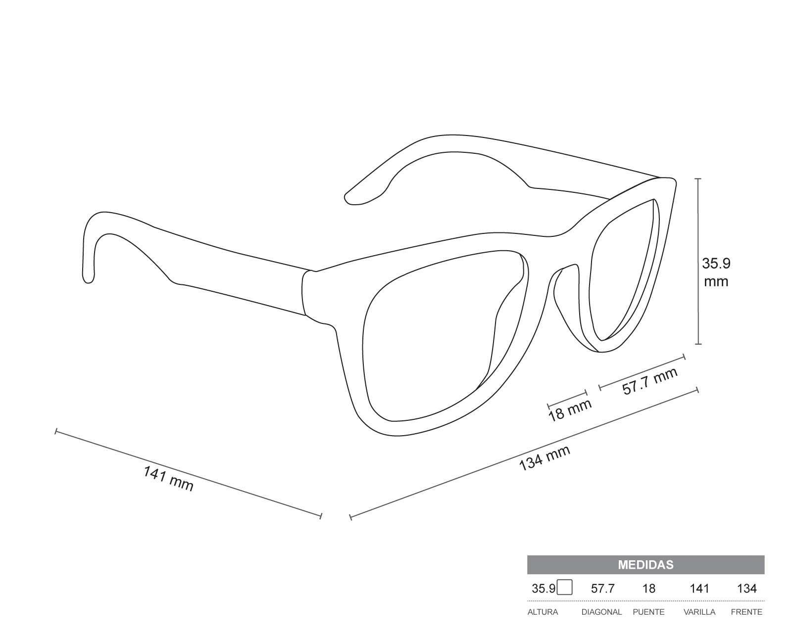 Foto 6 pulgar | Foto 5 | Armazón Oftálmico Ray-Ban Wayfarer Azul
