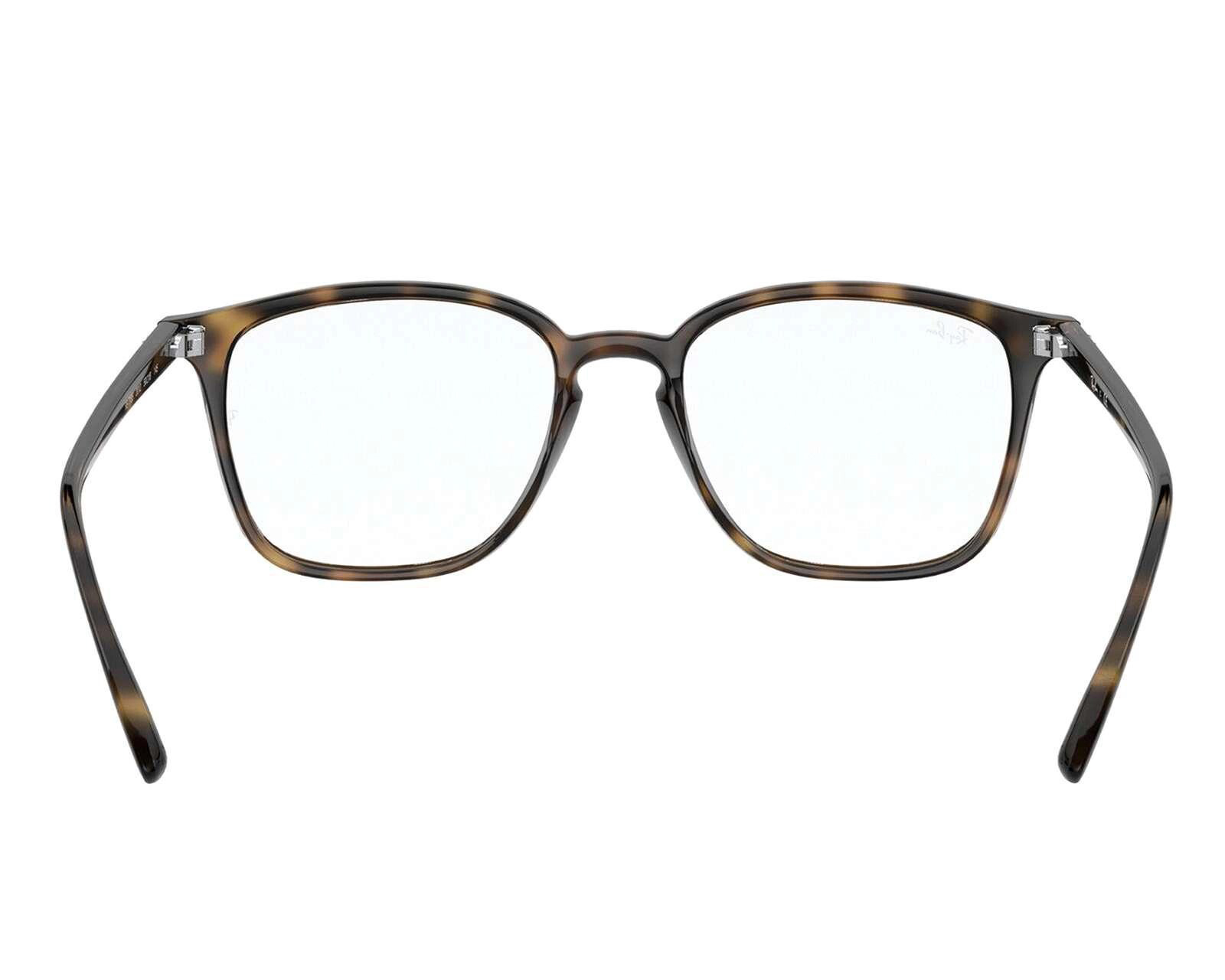 Foto 5 pulgar | Foto 4 | Armazón Oftálmico Ray-Ban Cuadrados Cafés