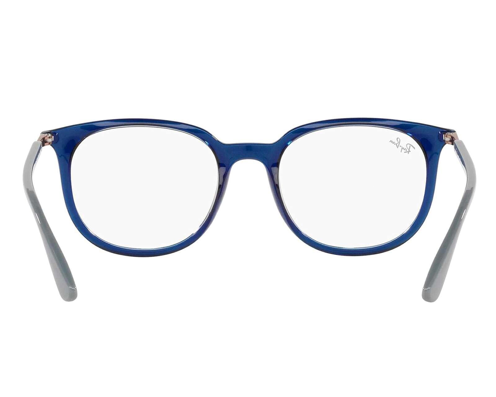 Foto 5 pulgar | Foto 4 | Armazón Oftálmico Ray-Ban Cuadrados Azules