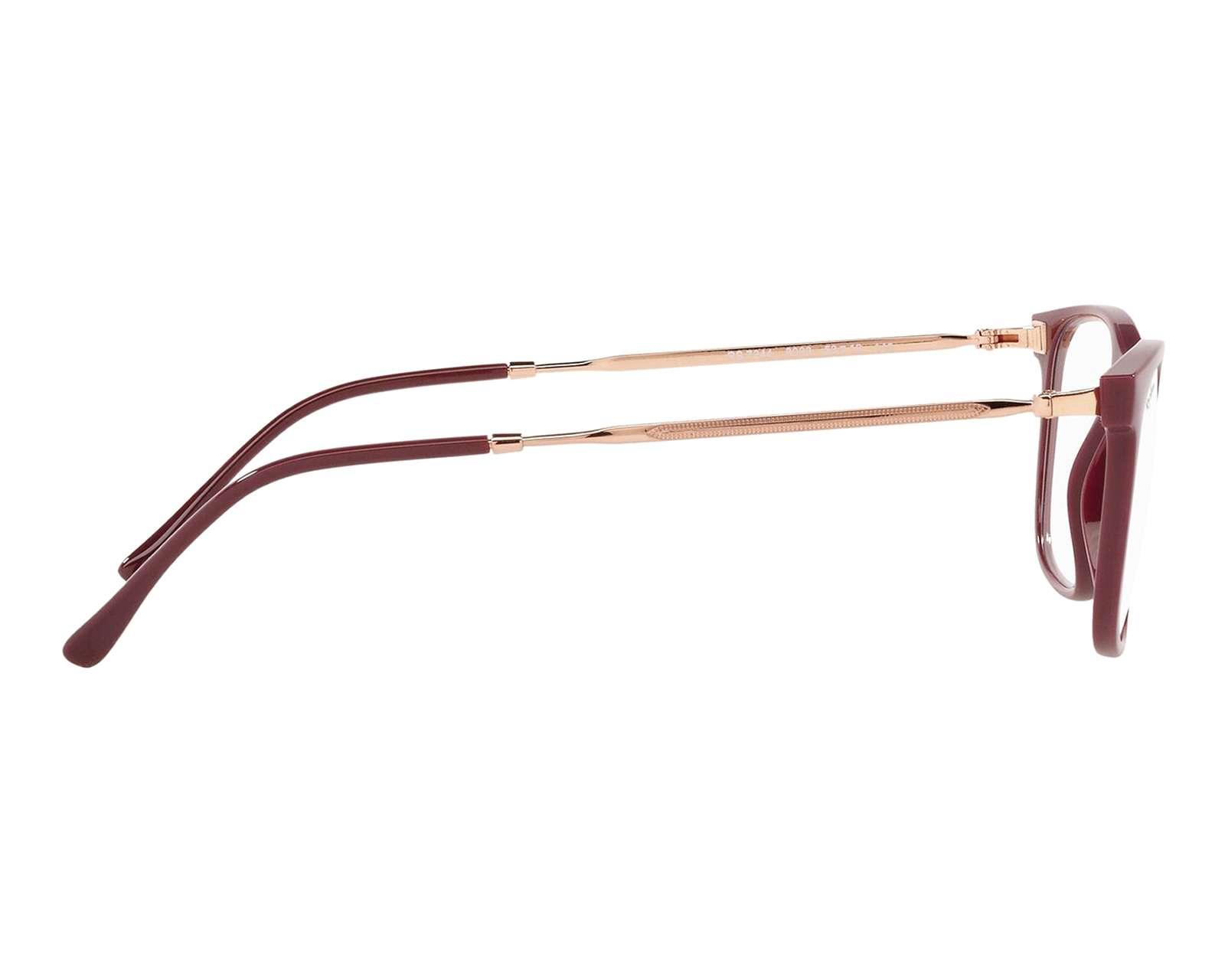 Foto 4 pulgar | Foto 3 | Armazón Oftálmico Ray-Ban Rectangulares Rojo/Oro Rosa