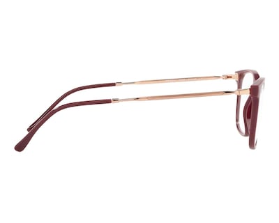 Foto 3 | Foto 3 | Armazón Oftálmico Ray-Ban Rectangulares Rojo/Oro Rosa